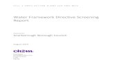 Water Framework Directive Screening Report 1 WFD... · SECTION 1 CELL 1 WFD SCREENING REPORT_FINAL HALCROW GROUP LTD 1‐1 Introduction 1.1 Strategic Background Environmental assessment