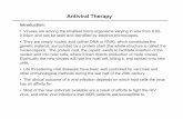 Antiviral Therapy - University of Washingtoncourses.washington.edu/medch401/pdf_text/401_08_Antivirals_RT.pdf · Antiviral Therapy Introduction: • Viruses are among the smallest