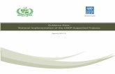 Guidance Note: National Implementation of the UNDP ... · Operational Policies and Procedures and will be subject to periodic reviews and revisions. ... Implementation refers to the