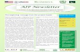 AIP Newsletter · Petal Seed Company 1 ICI Pakistan Ltd 2 Agricultural Research Institute -Quet- ... NARC Islamabad. In addition, the bed planter was successfully used for weeding