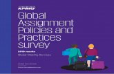 Global Assignment Policies and Practices survey...I am pleased to present the 2019 report of our Global Assignment Policies and Practices survey (GAPP survey). This web-based survey