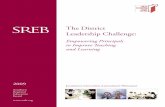The District Leadership Challenge - Wallace Foundation...Empowering Principals to Improve Teaching and Learning 2009 LEARNING-CENTEREDLEADERSHIPPROGRAM. This report was developed by