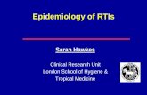 Epidemiology of RTIs · in and around the city of Udaipur, western India, investigated expenditure on reproductive and child health (RCH) care. RTI services constituted the top expenditure
