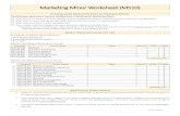 Marketing Minor Worksheet (M510) - Rowan UniversityMKT 09.200 Principles of Marketing 3 MKT 09.376 Consumer Behavior 3 MKT 09.384 Research Methods 3 MKT 09.379 International Marketing
