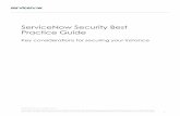 ServiceNow Security Best Practice Guide · © 2020 ServiceNow, Inc. All rights reserved. ServiceNow, the ServiceNow logo, Now, and other ServiceNow marks are trademarks and/or registered