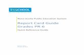 Report Card Guide Grades PR-6...Report Card Guide Grades PR-6 Quick Reference Guide October 28, 2015 1 Teachers of grades Primary to Six create the report card by entering values in