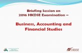 Business, Accounting and Financial Studies Examination 2016 · Business Management (BM) module was conducted. The analysis results show that BM candidates generally performed relatively