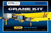 Yale - Shaw-Box Crane Kits · 2019-12-05 · easily produce a wide variety of cranes. Additionally, these kits permit the builder to consolidate all requirements to a few purchase