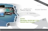 GVD Mobile NVR M1121 · Module Kit (Optional) All regions HUAWEI MU609 Mini-PCIe HSPA+/UMTS quad-band 850/900/1900/2100 MHz GSM/GPRS quad-band 850/900/1800/1900 MHz Sierra Wireless®