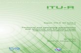 Technical and operating parameters - ITU · 2016-06-30 · ii Rep. ITU-R SM.2153-5 Foreword The role of the Radiocommunication Sector is to ensure the rational, equitable, efficient