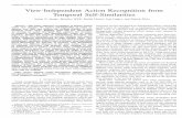 SUBMITTED TO IEEE TRANSACTIONS ON PATTERN ANALYSIS AND MACHINE INTELLIGENCE 1 View ... · 2010-01-12 · SUBMITTED TO IEEE TRANSACTIONS ON PATTERN ANALYSIS AND MACHINE INTELLIGENCE