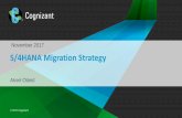 November 2017 S/4HANA Migration Strategy - ADFAHRER · 2017-11-16 · New installation vs. Conversion Do a…if New Installation Conversion Non Unicode or