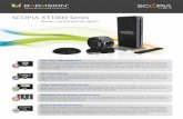 SCOPIA XT1000 Series - VCWarehouse · 2014-10-13 · The SCOPIA XT1000 room system complements RADVISION’s innovative total video conferencing solution, including the VC240, a disruptive