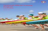 Life Saving Victoria - Technical Official Training …...lifestyle activities (i.e. either via the surf sport Recreation Stream, or in other sports / active recreational pursuits).