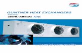 GUNTNER HEAT EXCHANGERS€¦ · 3. DO YOUR EVAPORATORS/ CONDENSERS RUN SMOOTHLY AND OPERATE SAFELY? You are used to NEMA motors and impellers that are manufactured by different firms.