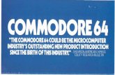 THE COMMODORE COULD BETHE MICROCOMPUTER SINCE THE …archive.computerhistory.org/resources/text/Commodore/Commodore... · ~ommodore's~ro~rammersexamined the whole jungle of software
