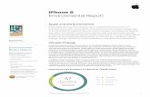 iPhone 8 Environmental Report2017/09/12  · iPhone 8 Environmental Report Apple and the Environment Apple believes that improving the environmental performance of our business starts