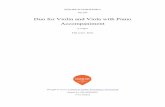 Duo for Violin and Viola with Piano Accompaniment, …...Title Duo for Violin and Viola with Piano Accompaniment, Op.1059 Author Philipp Scharwenka Subject Classical: Chamber music