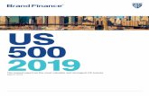 US Finance US 500... · 2019-04-30 · 8 Brand Finance US 500 March 2019 Brand Finance US 500 March 2019 9 Executive Summary. Amazon – prime among tech giants Holding on to the