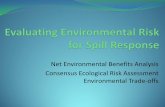 Net Environmental Benefits Analysis Consensus Ecological Risk Assessment Environmental ... · 2016-05-24 · Analysis (NEBA) Net environmental benefits are the gains in environmental