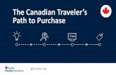 The Canadian Traveler’s Path to Purchase...MSN TRAVEL KAYAK.COM NETWORK FAREPORTAL MEDIA GROUP DELTA AIRLINES AMERICAN AIRLINES MARRIOTT HILTON WORLDWIDE UNITED AIRLINES USA TODAY