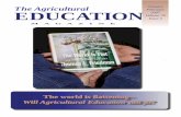 The Agricultural January February EDUCATION...The Agricultural Education Magazine. New BeginningsT oday I am assem-bling my first issue of The Agricultural ... the whole concept of