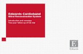 Cardioband Mitral System Overview - Microsoft · 2019-09-17 · Degenerative Mitral Regurgitation (DMR) LA dysfunction dilated annulus Chronic atrial fibrillation, hypertension 63%