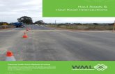 Haul Roads & Haul Road Intersections - WML · 2020-01-08 · Haul Roads & Haul Road Intersections Iluka Resources Limited required the design of a haul road intersection on Vasse
