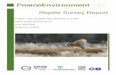 Reptile Survey Report · 2018-08-01 · Land off Jaques Way, Wrexham Reptile Survey Report 200318 May 2018 5 The initial site visit to deploy reptile sheets was undertaken during