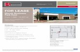 FOR LEASE - LoopNet · 2018-02-07 · FOR LEASE Marsh Business Park East From 1,988 - 12,237 sf Marsh Lane & Arapaho Rd., Addison, Texas The information contained herein was obtained