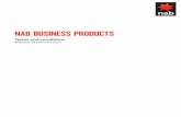 NAB BUSINESS PRODUCTS - NAB Personal Banking · This booklet forms part of the terms and conditions for NAB Business Products, Electronic Banking, NAB Internet Banking and NAB Telephone