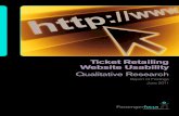 Ticket Retailing Website Usabilityd3cez36w5wymxj.cloudfront.net/migrated/ticket_retailing... · 2016-04-06 · Ticket Retailing Website Usability Passenger Focus May 2101 3 Management