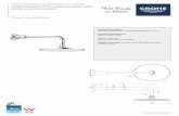 NEW TEMPESTA COSMOPOLITAN - WHITE 200MM ......Spare Parts Pos.-nr. Product Description Order-nr. Units per package 1 Shower head washers 45933000 1 2 Shower rose 26497001 1 34mm 24mm