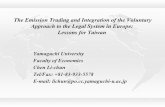 The Emission Trading and Integration of the Voluntary Approach … · 2004-10-26 · Yamaguchi University Emission Trading and Voluntary Approach. 2. Emission Trading. Emission trading