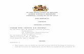IN THE HIGH COURT OF MALAWI ZOMBA DISTRICT REGISTRY … · JUDICIARY IN THE HIGH COURT OF MALAWI ZOMBA DISTRICT REGISTRY CRIMINAL CAUSE NO 02 OF 2014 THE REPUBLIC -VERSUS- OSWARD