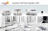Updated USP Monograph 1092 - bio-fuels research ... · Updated USP Monograph 1092 ... Comparative Dissolution Tests ie Biowaiver and Stability Tests using f2 PTWS 1220 and PTWSD620