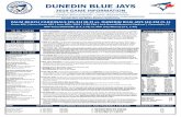 DUNEDIN BLUE JAYS - Minor League Baseball · Alejandro Kirk, Ryan Noda, and Cal Stevenson contributed with RBIs on offense for Dunedin. ... while RHP Maximo Castillo has pitched the