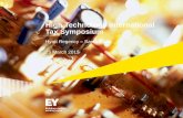High Technology International Tax Symposium · Page 4 High Technology International Tax Symposium – 2015 Disclaimer EY refers to the global organization, and may refer to one or