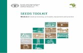 Seeds Toolkit - Module 2control; and the storage and marketing of seeds. There is also a module on seed regula-tory matters. These easy-to read modules of the Toolkit should also be