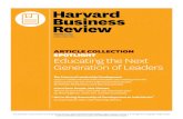ARTICLE COLLECTION SPOTLIGHT Educating the Next … · 2019-03-25 · PUBLISHED IN HBR MARCH–APRIL 2019 ARTICLE COLLECTION SPOTLIGHT Educating the Next Generation of Leaders The