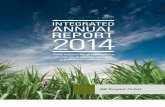INTEGRATED ANNUAL REPORT 2014 · 2018-10-08 · annual report, therefore, endeavours to report on the company’s strategic positioning ... 50,3 percent stake in Hippo Valley Estates,