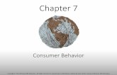 Consumer Behavior - webpages.ttu.edu 2301/Ch7 Consumer Behavior.… · 7-25 Active Learning: The effect of a price change •Suppose that the price of a movie ticket increases from