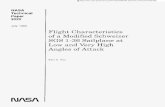 July 1990 Flight Characteristics of a Modified Schweizer SGS 1-36 … · 2013-08-30 · NASA Tech n ica I Paper 3022 1990 National Aeronautics and Space Administration Office of Management