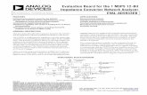 EVAL-AD5933EB Evaluation Board for the 1 MSPS 12-Bit ... · This document describes the evaluation board for the AD5933 and the application software developed to interface to the
