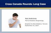 Cross Canada Rounds: Long Casects-sct.ca/wp-content/uploads/2018/01/2017-09-21... · 2018-01-23 · Case • 14 yo M with persistent cough, occasional wheeze • Half Japanese / half