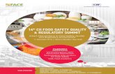14th CII FOOD SAFETY QUALITY & REGULATORY SUMMITface-cii.in/sites/default/files/2019/14th-FSQR-Summit-19.pdf · 2019-10-21 · 14th CII FOOD SAFETY QUALITY & REGULATORY SUMMIT Smart
