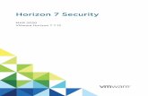 Horizon 7 Security - VMware Horizon 7 7...Table 1-4. Horizon 7 Log Files (continued) Horizon Component File Path and Other Information Connection Server or Security Server