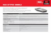 NAB EFTPOS MOBILE NAB EFTPOS MOBILE NAB EFTPOS Mobile is a portable full-featured terminal that enables