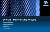 DNSViz – Powerful DNS Analysis · Verisign Public DNSViz History • 2010 – dnsviz.net launched by Sandia National Labs to help with DNSSEC analysis • 2011 – archive of DNS