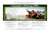 Our Lady of Las Vegas...2 — O L L V C C J 29, 2017 Sponsored by Our Lady of Las Vegas Roman Catholic Church and the Knights of Columbus, St. Jude Council 9102 TUESDAY, FEBRUARY 7,